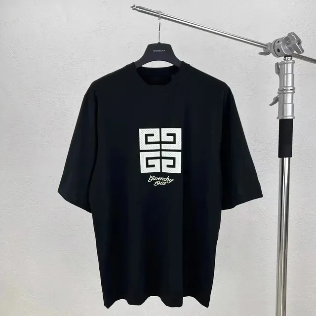 Givenchy Logo T-Shirt 4G Mesh Print