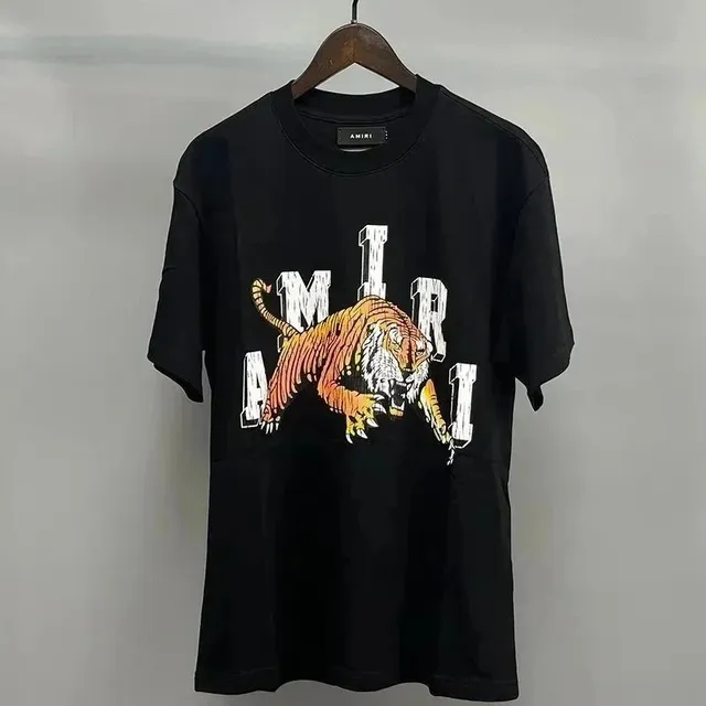 Amiri Tiger Graphic Tee Tiger Print