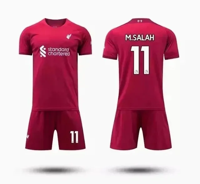 Nike Liverpool Home Kit M. Salah #11