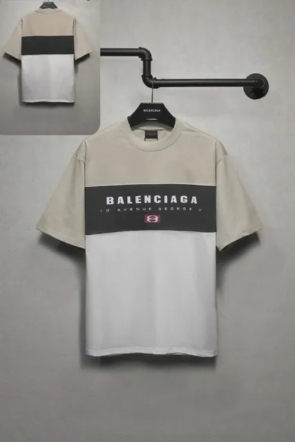 Balenciaga Logo Panel T-Shirt