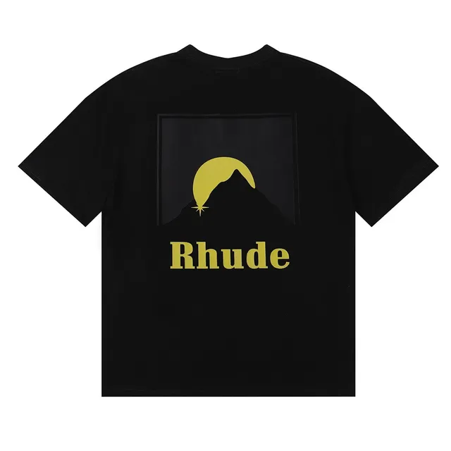 Rhude Graphic T-Shirt Mountain Moon