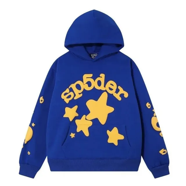 Sp5der Hoodie Star Graphic
