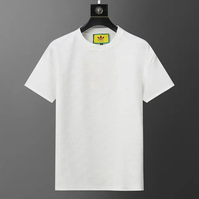 Gucci × Adidas GG Logo T-Shirt Embossed Monogram