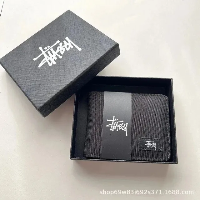 Stüssy Bifold Wallet Logo Patch