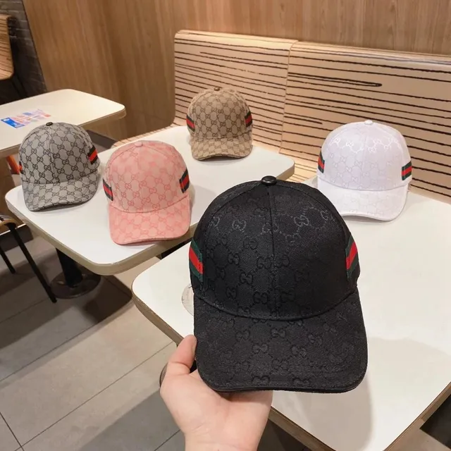 Gucci GG Logo Cap Web Stripe
