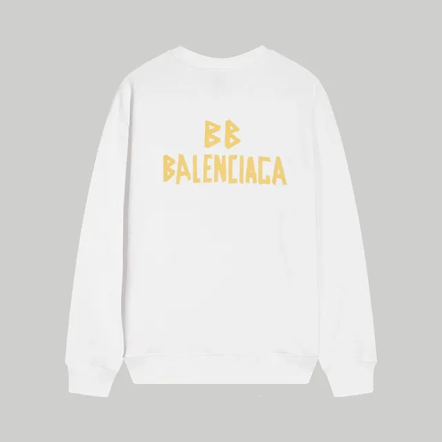 Balenciaga Crewneck Sweatshirt BB Logo Print