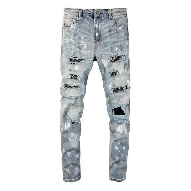 Levi's 501 Skinny Distressed Light Wash