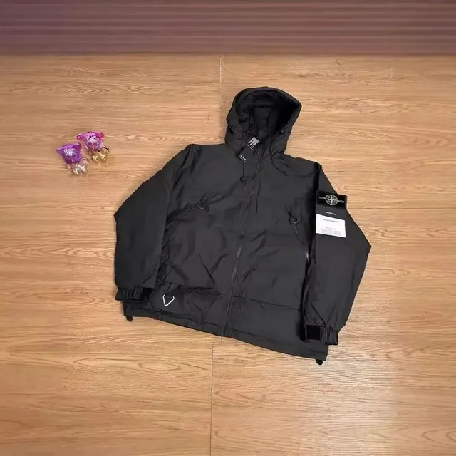 Stone Island Goggle Jacket Black