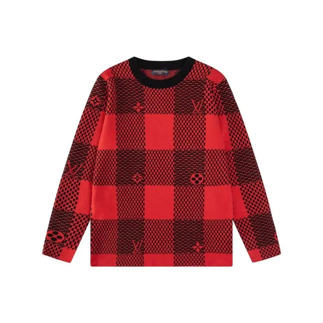 Louis Vuitton Knit Sweater Checkerboard Monogram