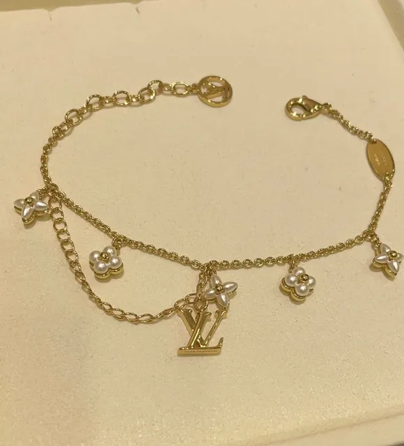 Louis Vuitton Flower Charm Bracelet