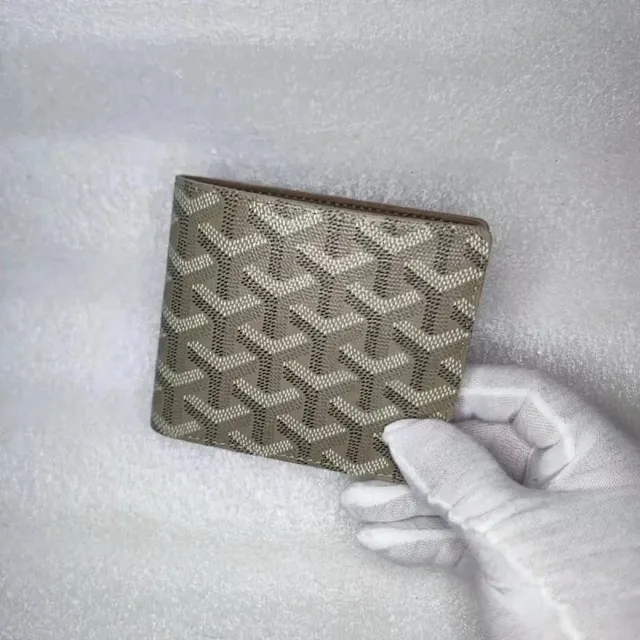 Goyard Bifold Wallet Goyardine Canvas