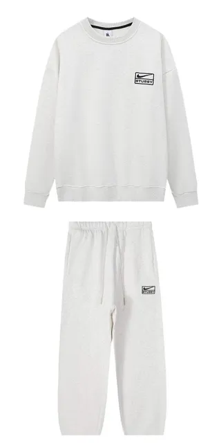 Stüssy × Nike Crewneck and Joggers Set