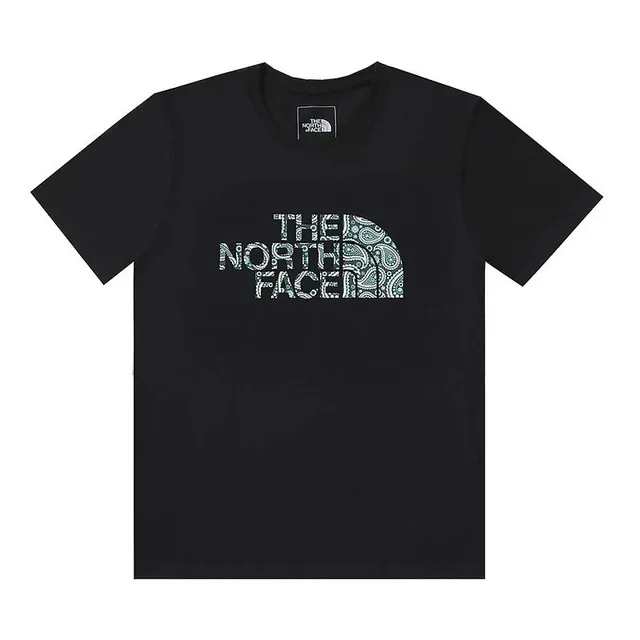 The North Face Logo T-Shirt Paisley Print