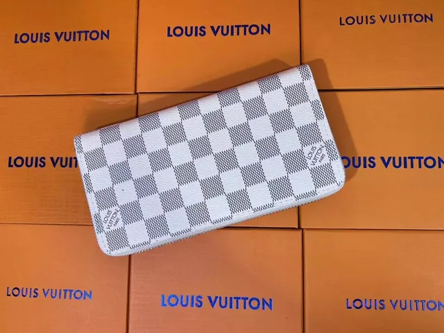 Louis Vuitton Compact Wallet Damier Azur