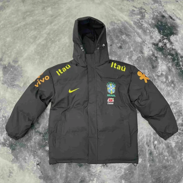 Nike Brazil National Team Jacket Itaú Vivo Sponsor