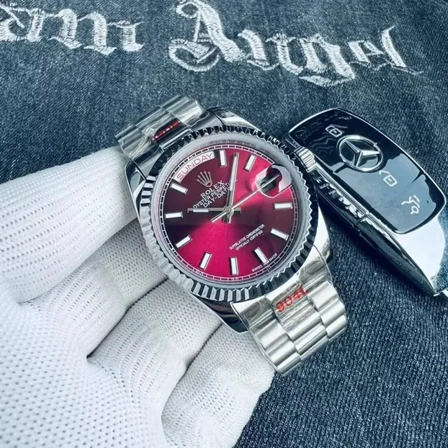 银边·红盘钢带 36MM【适用男女】