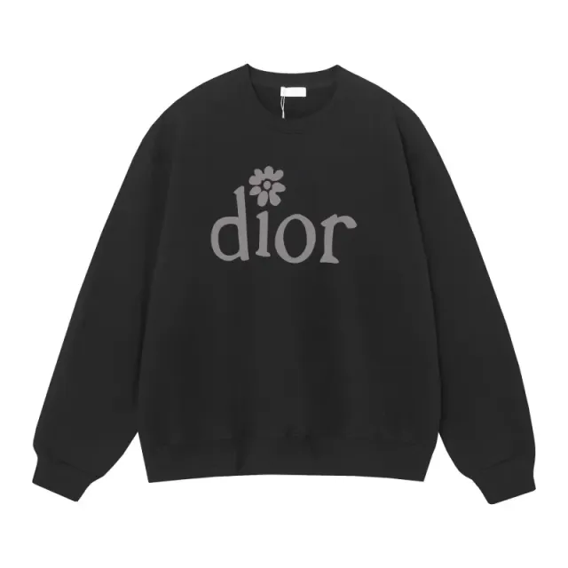 Dior Crewneck Sweatshirt Floral Logo