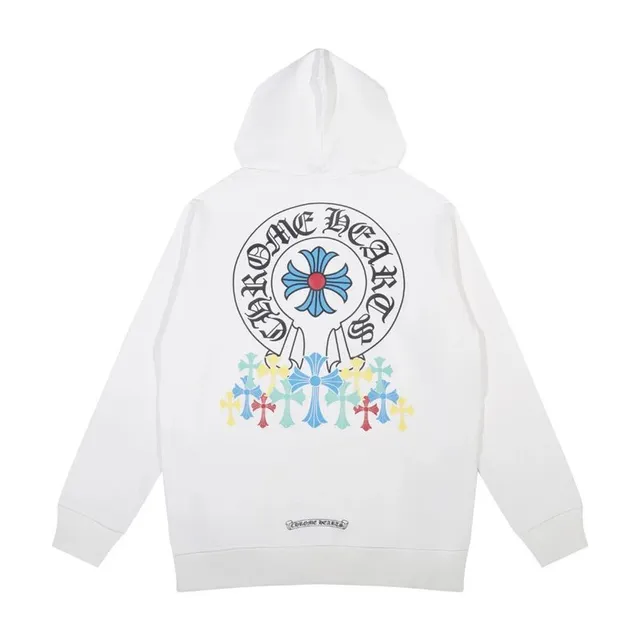 Chrome Hearts Hoodie Cross Logo Print