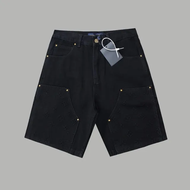 Louis Vuitton Monogram Cargo Shorts Embossed LV Pattern