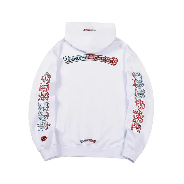 Chrome Hearts Hoodie American Flag Print