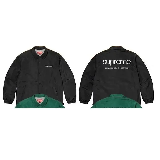 Supreme Coach Jacket Logo Print