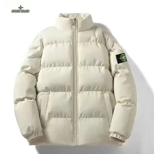 Stone Island Padded Jacket Off-White