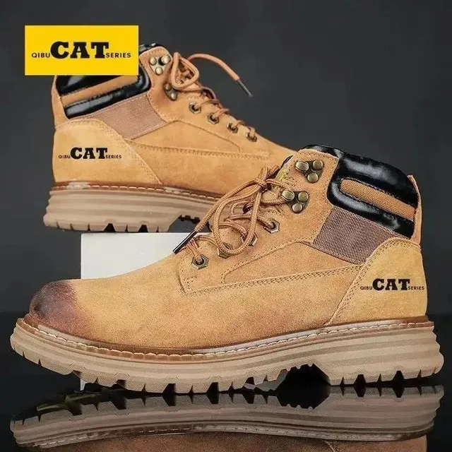 CAT Series Work Boot Wheat Suede