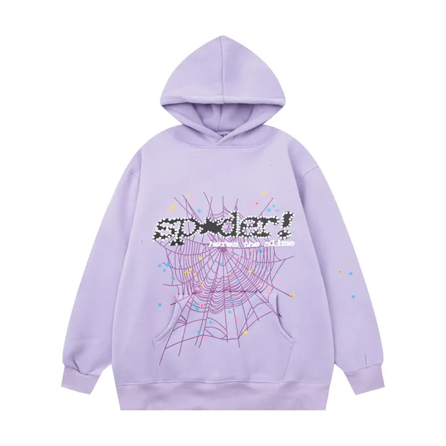 Sp5der Hoodie Spider Web Graphic