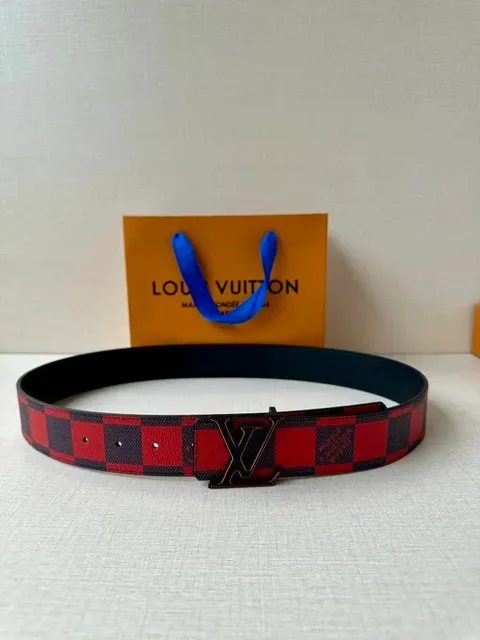Louis Vuitton Reversible Belt Damier Infini Check