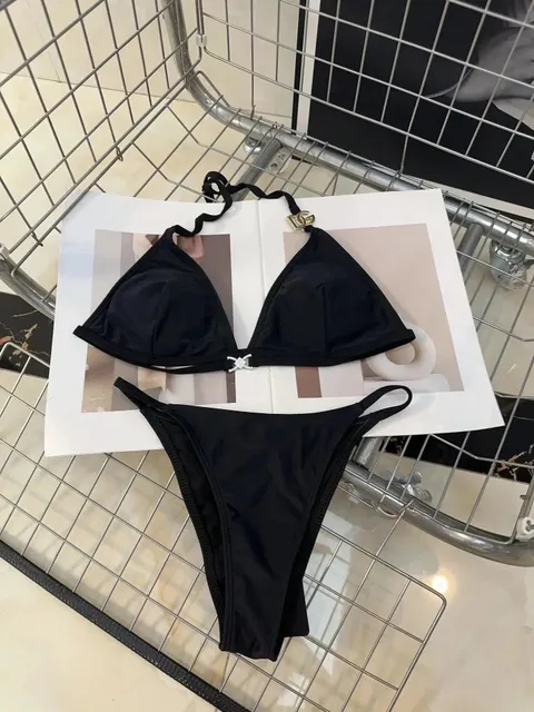 Dior Triangle Bikini Set DG Logo