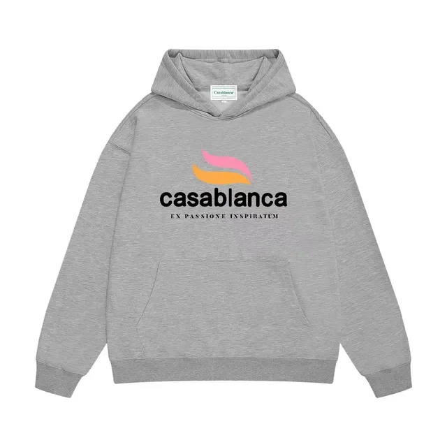 Casablanca Hoodie Logo Print