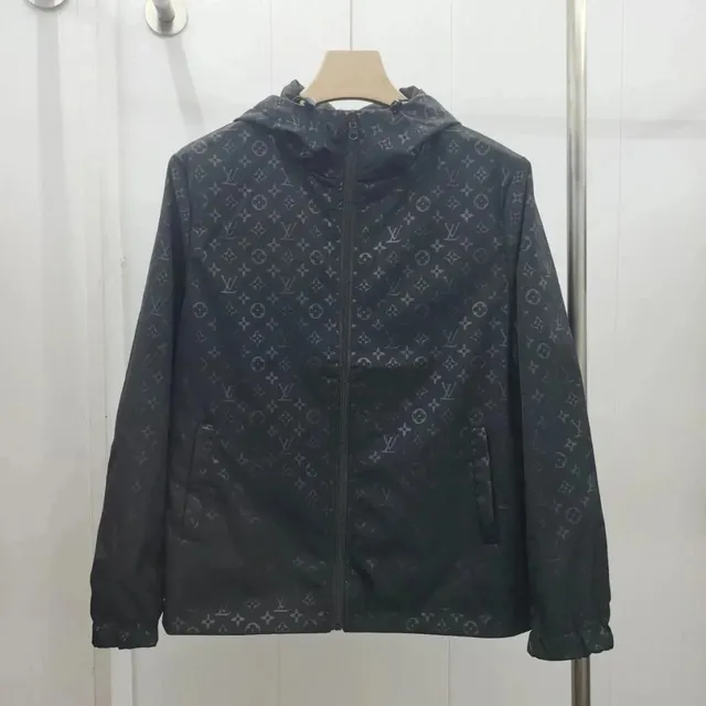 Louis Vuitton Monogram Windbreaker All-Over Monogram Black