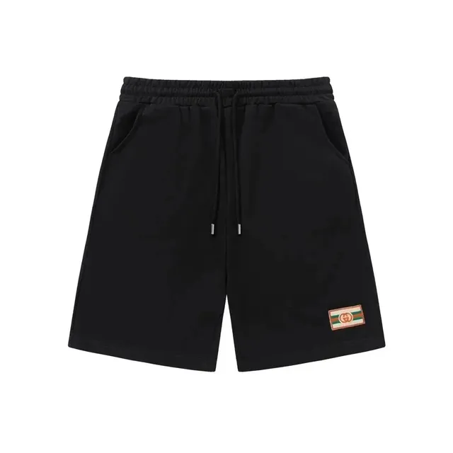 Gucci Logo Patch Shorts Web Stripe Patch