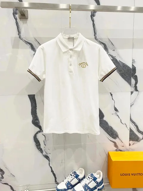 Dior Polo Shirt Embroidered Logo