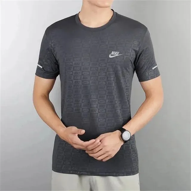 Nike Tech Fleece T-Shirt All-Over Logo
