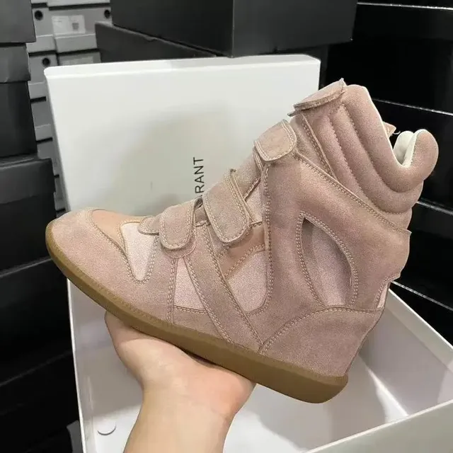 Issey Miyake Sneaker Velcro Strap Wedge