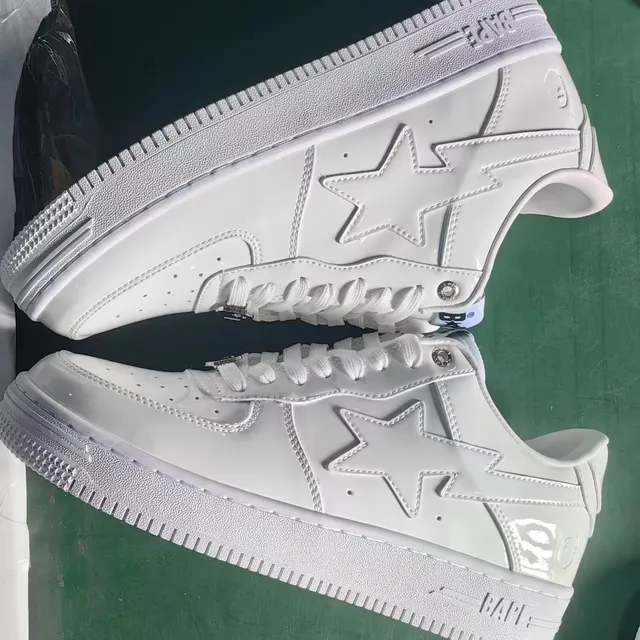 Bape Sta Triple White