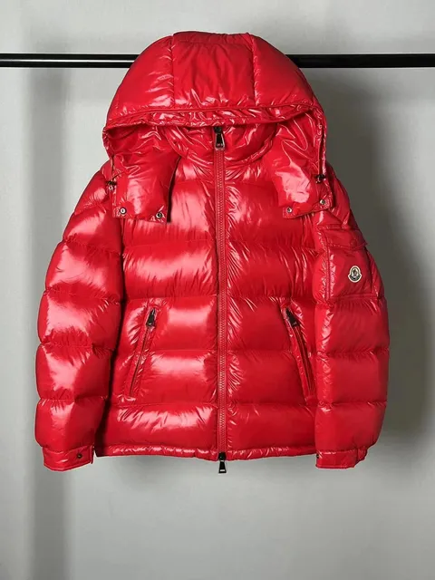 Moncler Maya Glossy Red