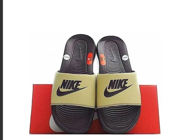 Nike Benassi JDI Slide Beige Black