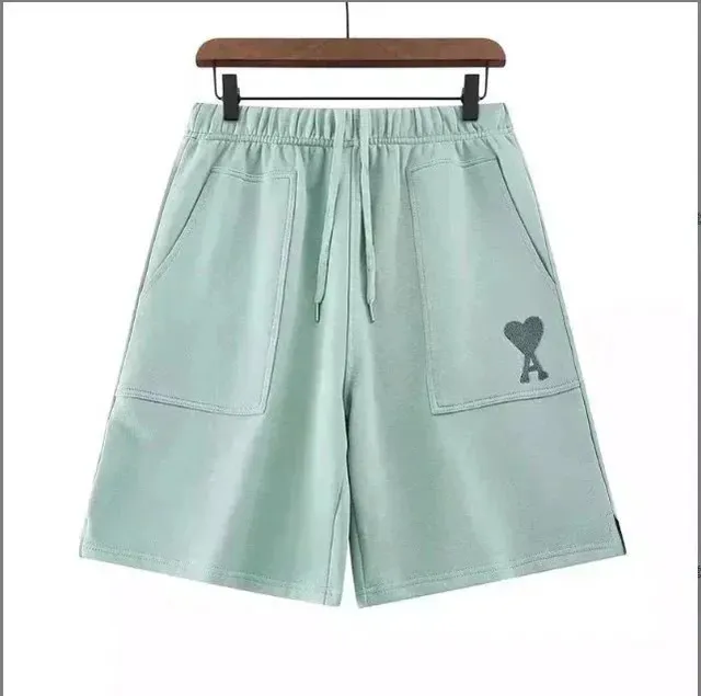 Amiri Heart Logo Shorts Mint Green