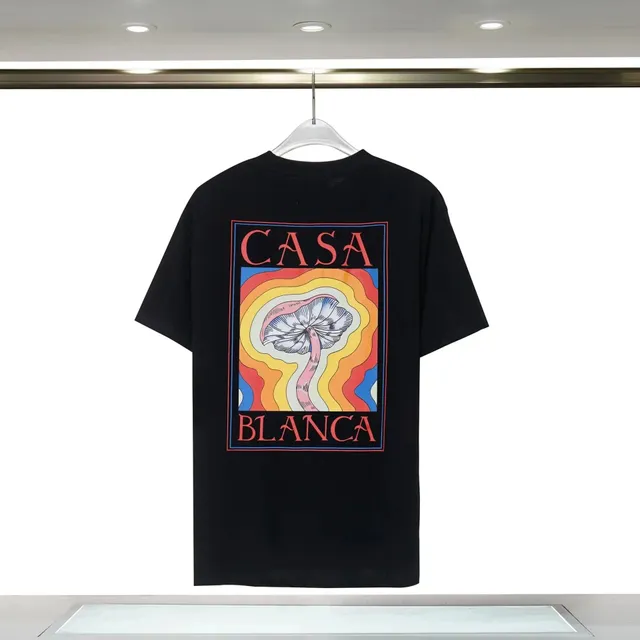 Casablanca T-Shirt Casa Blanca Mushroom Print