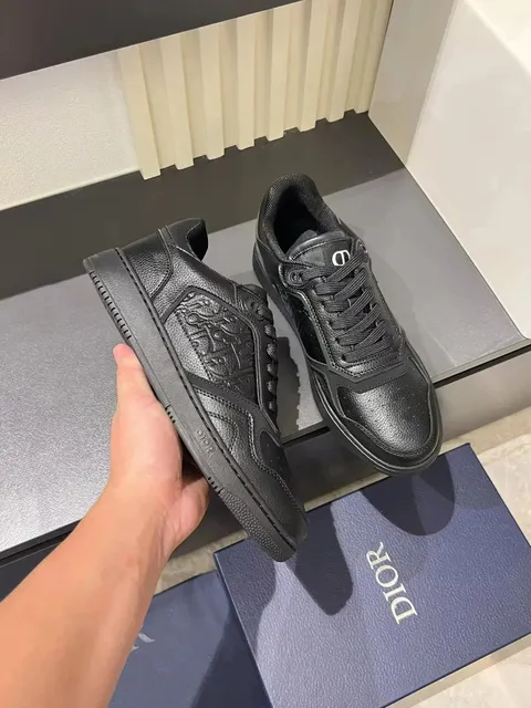 Dior Bobby Sneaker Monogram Leather