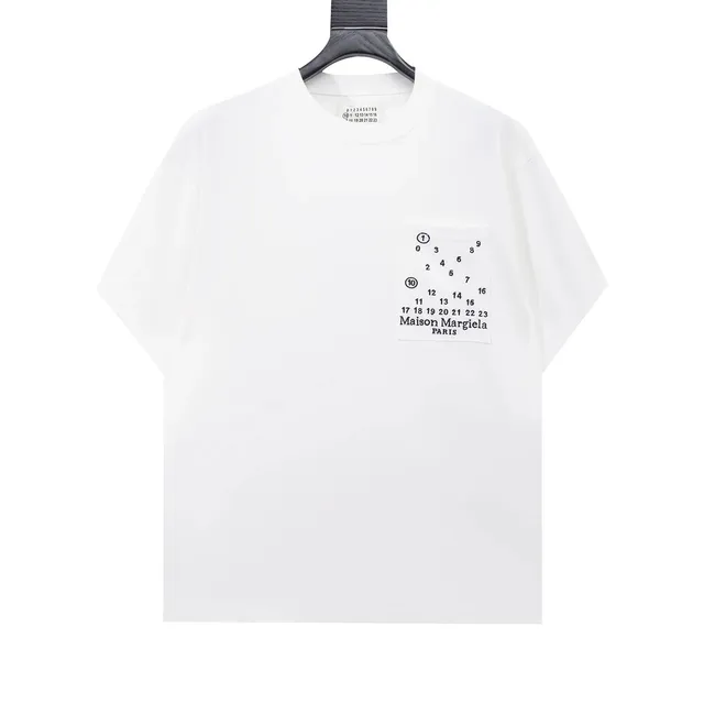 Maison Margiela T-Shirt Numbers Pocket