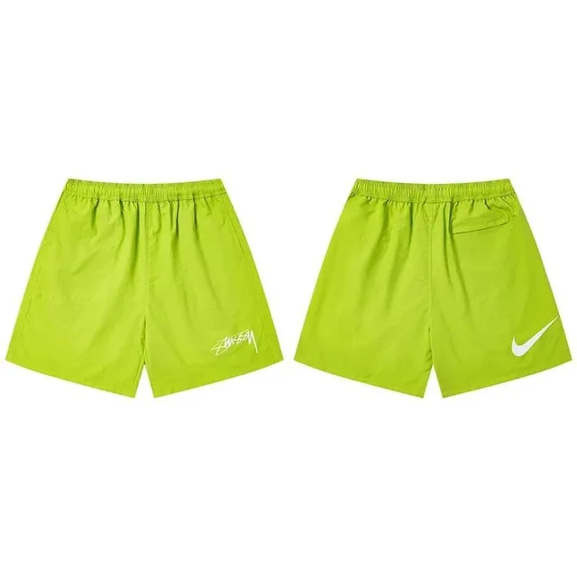 Nike × Stüssy Sport Shorts Lime Green