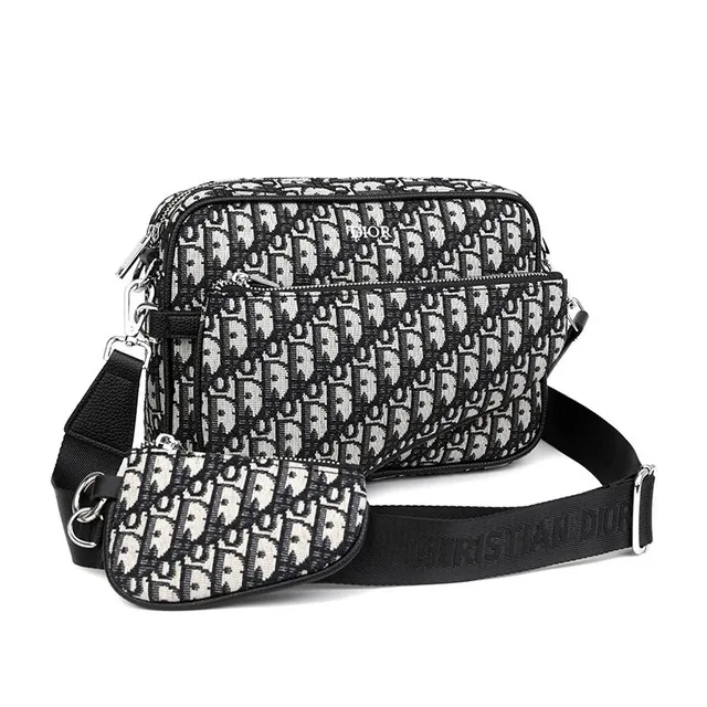 Dior B22 Camera Bag Oblique Logo