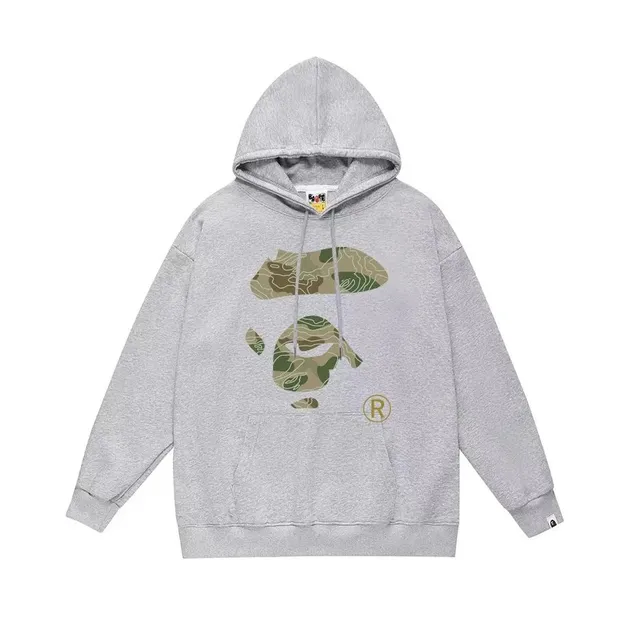 BAPE Shark Hoodie Camo Ape Head