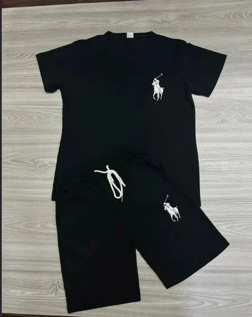 Polo Ralph Lauren Polo Bear Set Black with White Logo