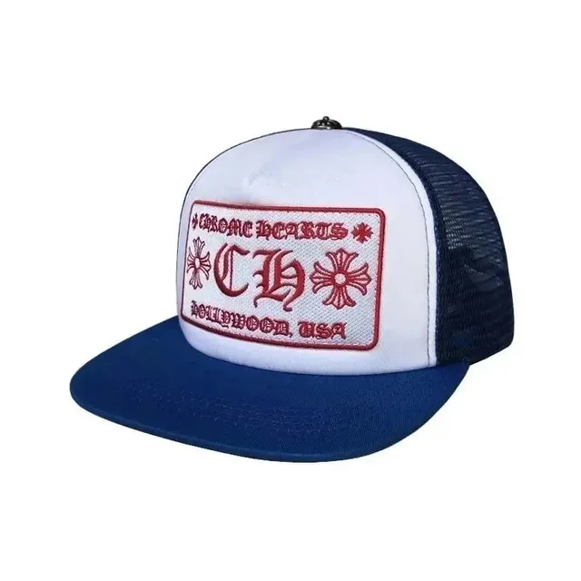 Trucker Cap Chrome Hearts Logo Patch