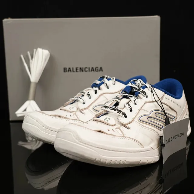 Balenciaga Speed Trainer White Blue