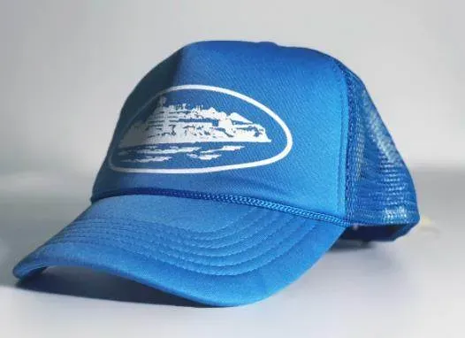 Corteiz Trucker Cap Island Logo